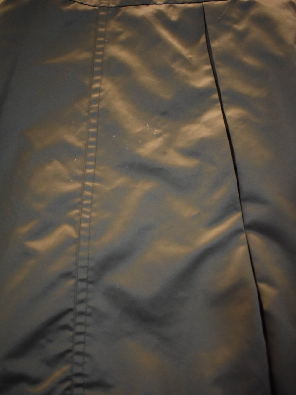 George Woman Double-Breasted Trench Coat Jacket Smokey Olive Women's Size 1X-16W - Picture 6 of 7